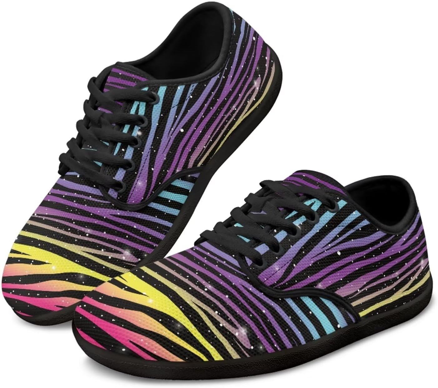 

Кроссовки на шнуровке с графическим принтом Chaqlin, Shiny Colorful Stripes