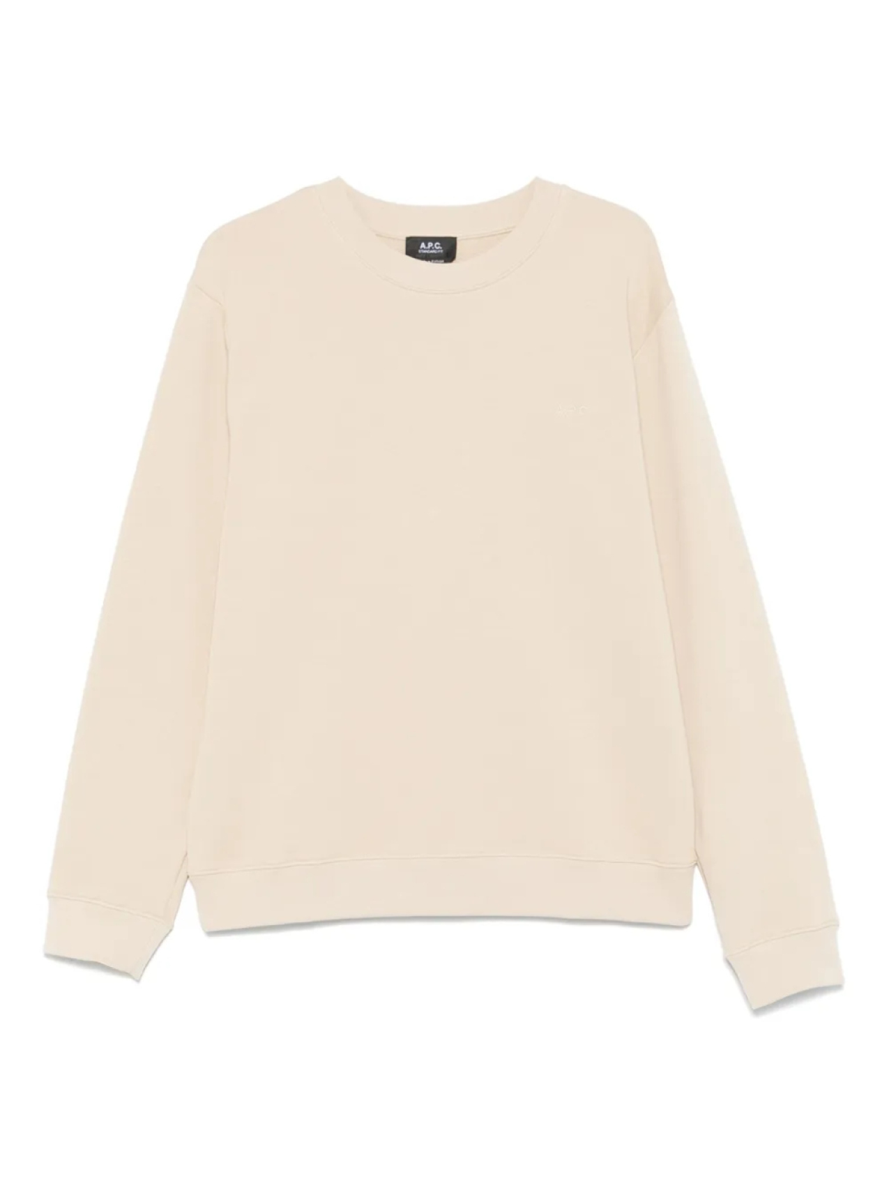 

Хлопковая толстовка A.P.C., нейтральный