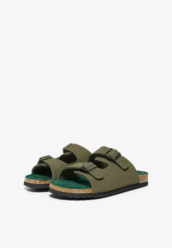 Сандалии Onssimon Sandal Mules Only & Sons, оливковый — фото 2