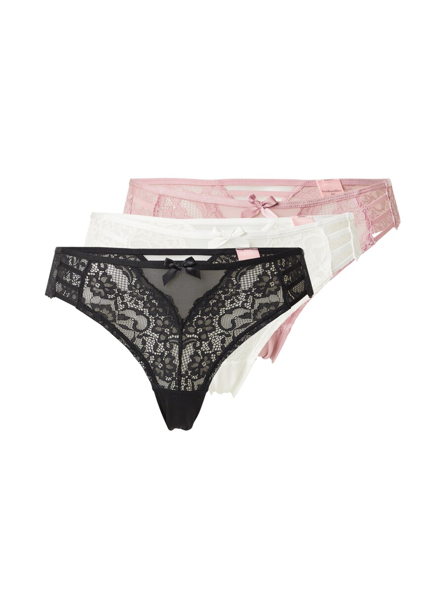 

Трусы Hunkemöller Belle, Dusky pink/Black/White