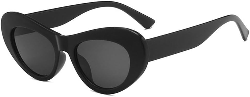 

Популярные модные солнцезащитные очки 2027 года: женские ретро-очки с защитой от солнца UV400; мужские овальные солнцезащитные очки с градиентной линзой MTZJH, Black Gray