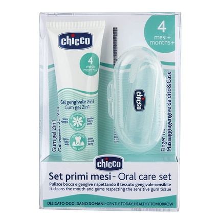 

Новый набор средств по уходу за полостью рта в первые месяцы жизни Chicco