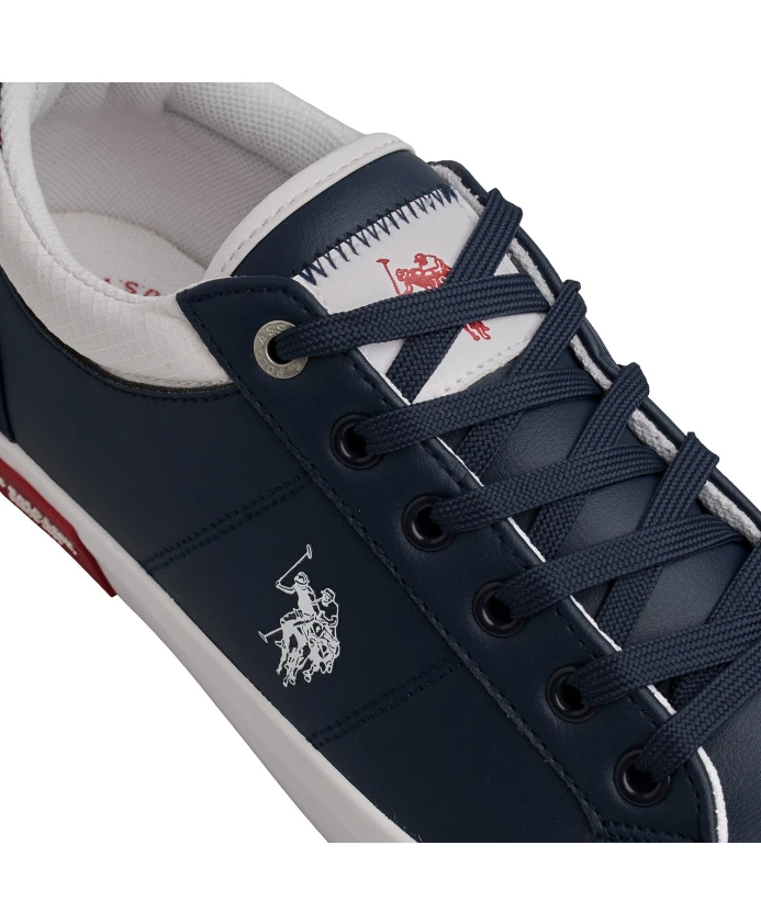 Кроссовки в городском стиле из искусственной кожи U.S. Polo Assn., синий — фото 2