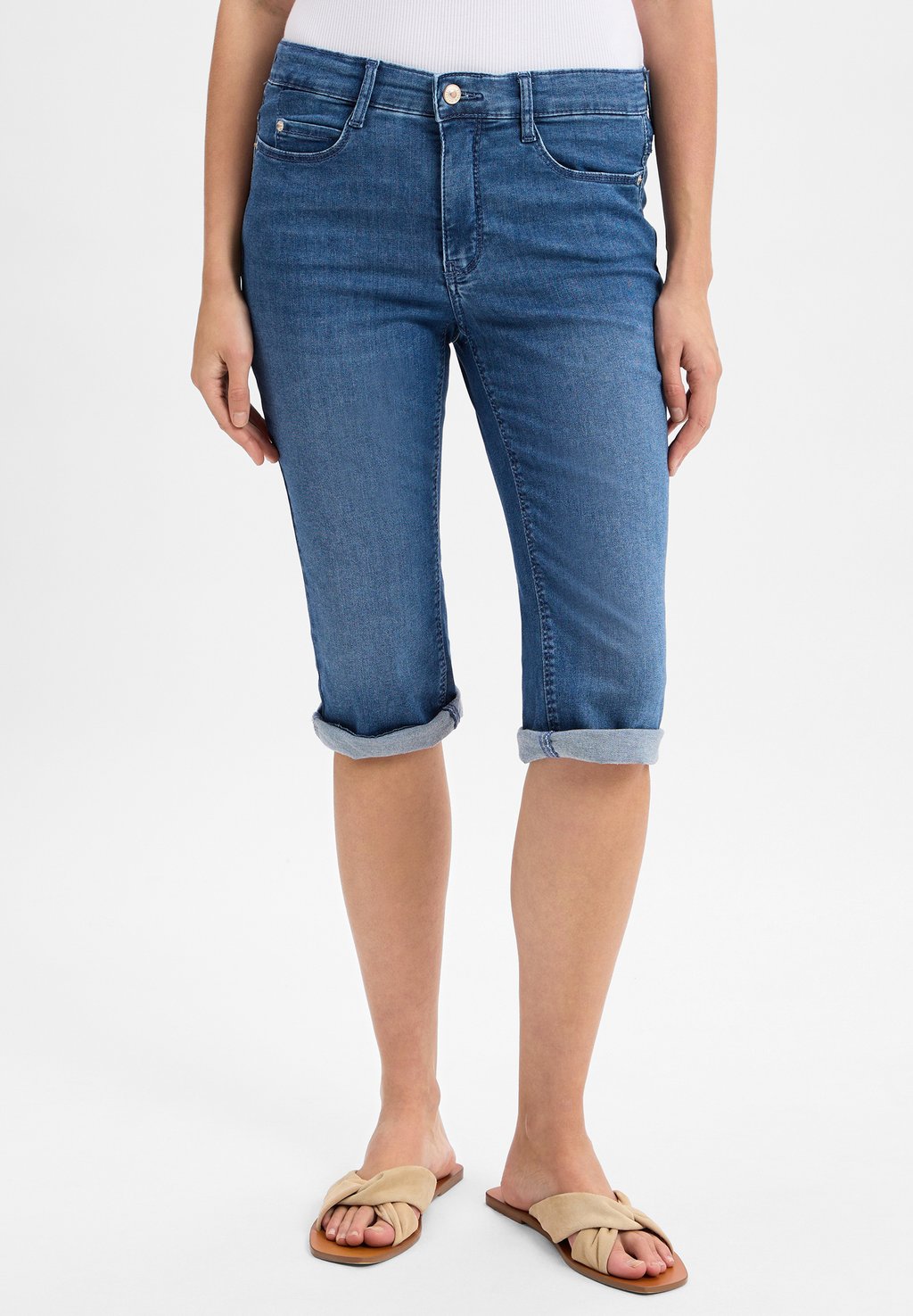 

Джинсовые шорты MAC Jeans, цвет Blue Stone