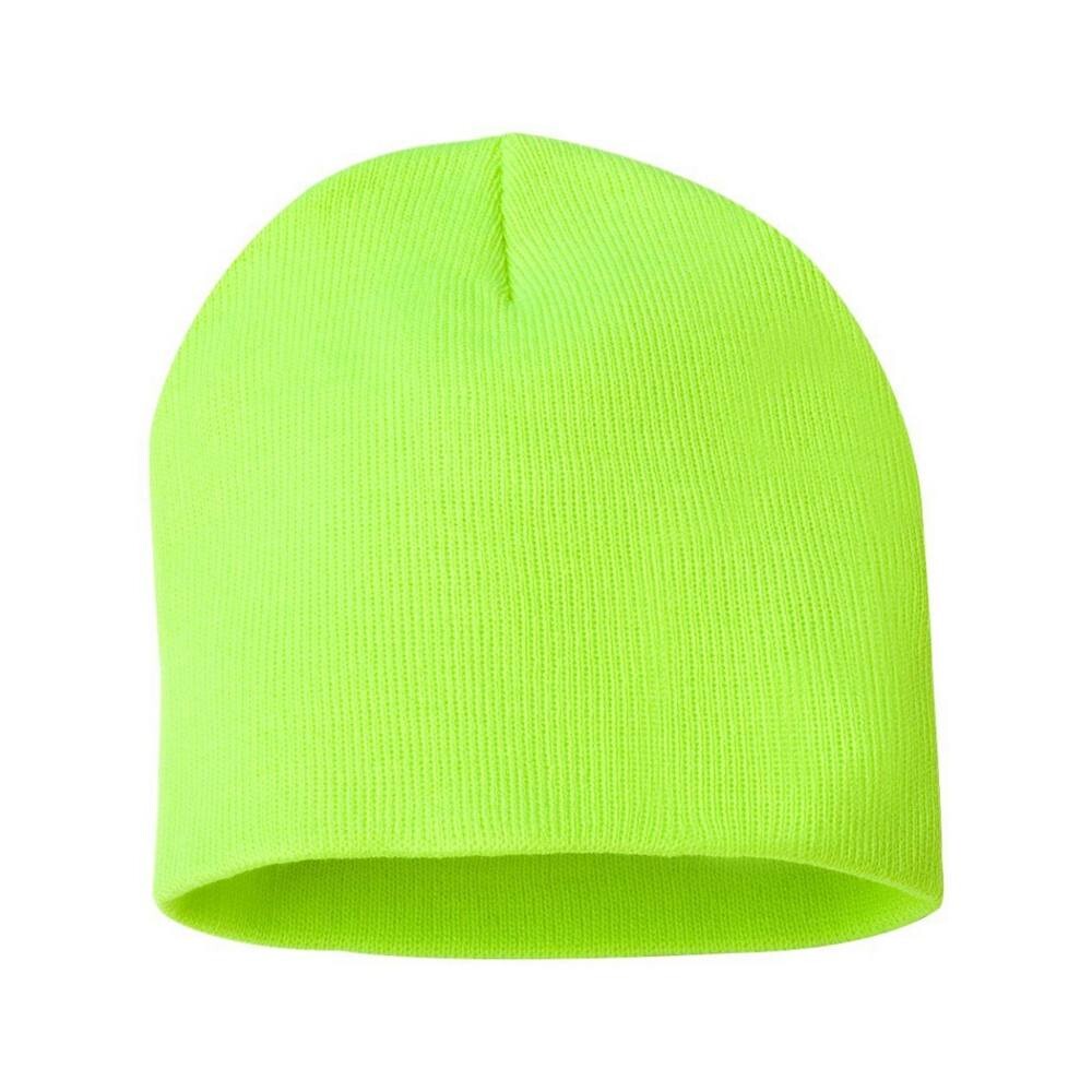 

Однотонная шапка 8-й вязки Sportsmans Supply, цвет Safety Yellow