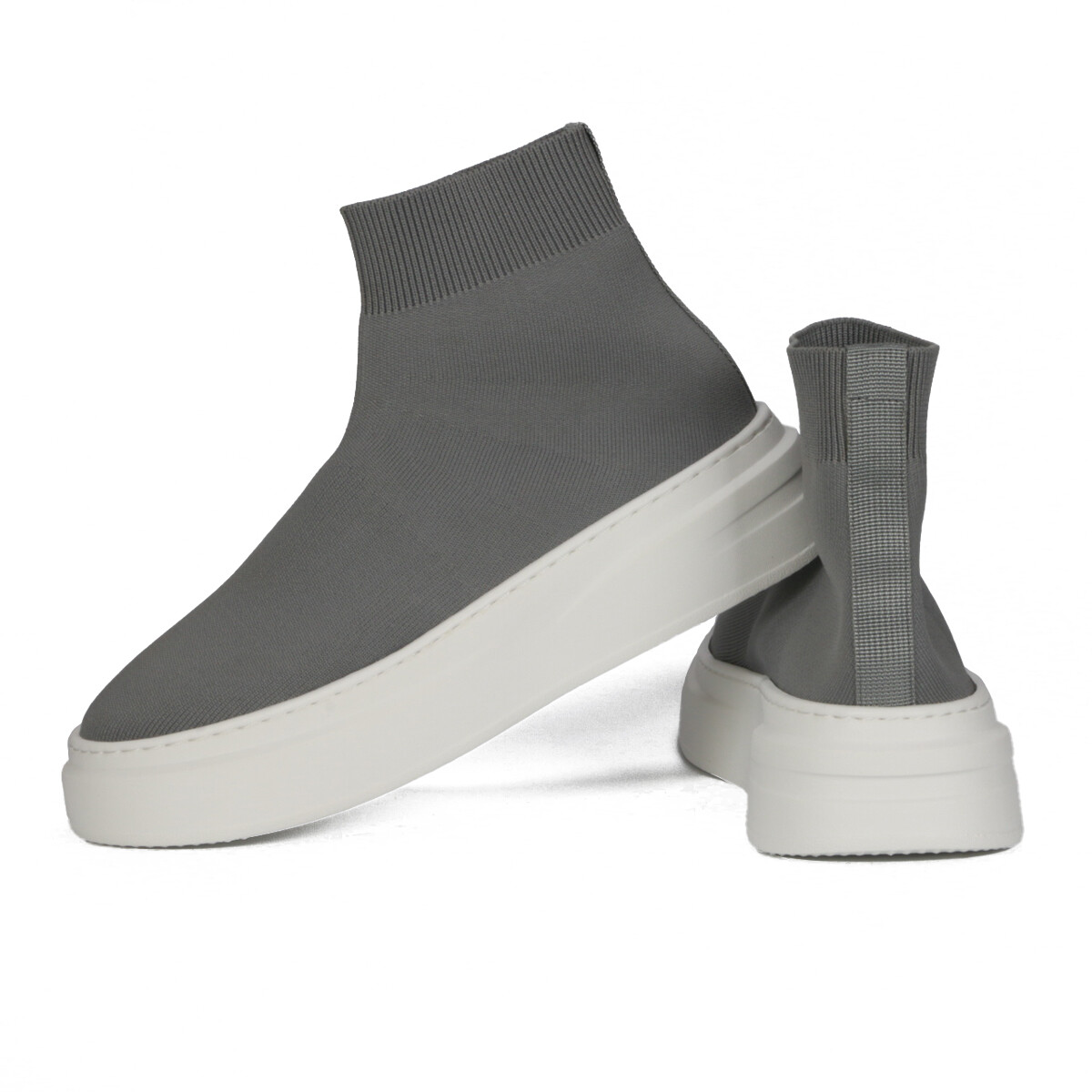 Кроссовки мужские Lifestyle Shoes Men High-Top Tieke, оранжевый/красный — фото 3