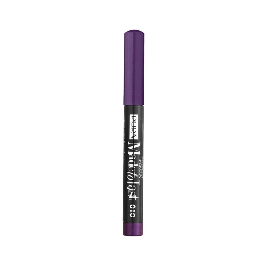 Тени для век made to last waterproof eyeshadow Pupa Milano, 10 - shocking violet, вес 1.4 гр. — фото 2