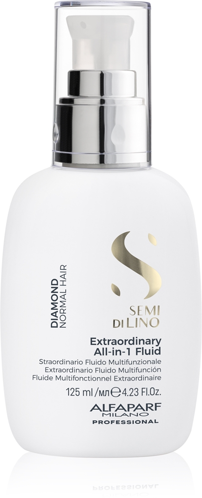 

Semi di lino diamond extraordinary - это универсальное жидкое средство по уходу за волосами, обеспечивающее безупречный внешний вид волос. Alfaparf Milano, 125 мл