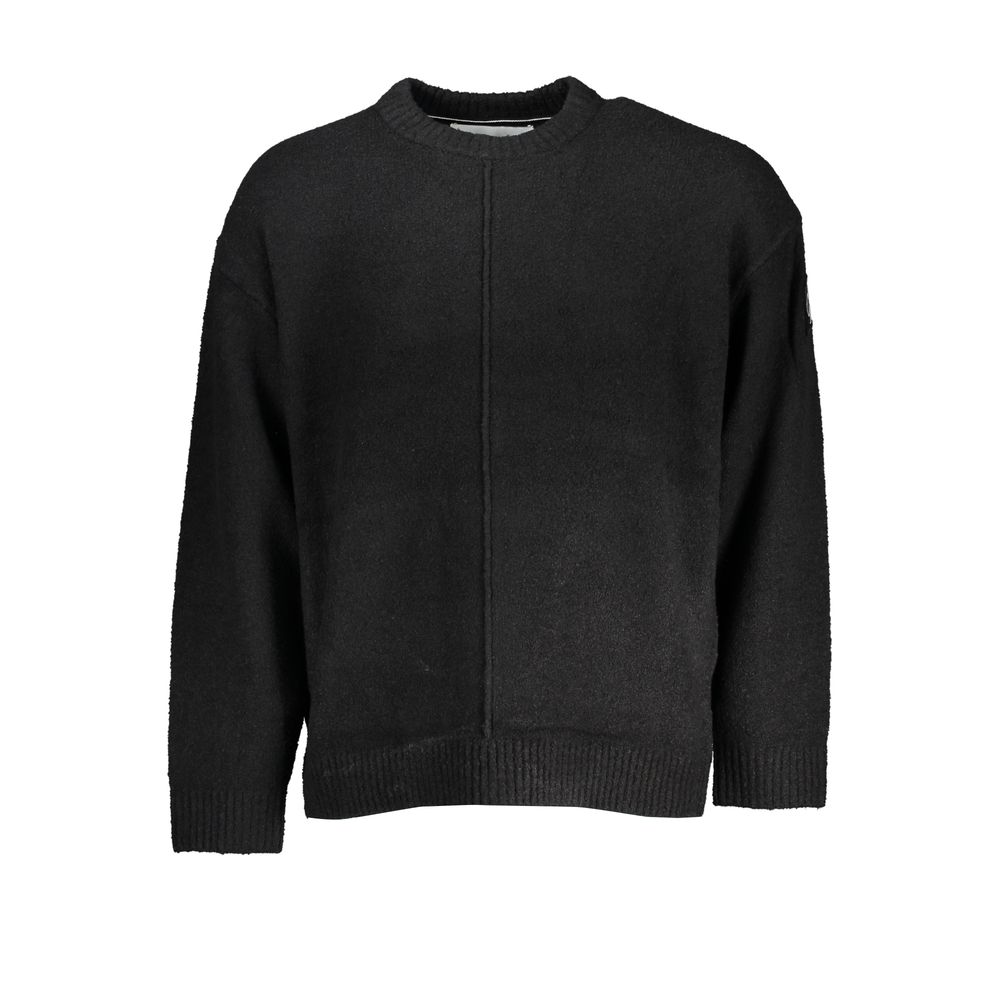 

Черный хлопковый свитер Calvin Klein