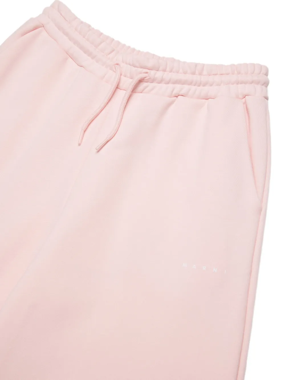 Спортивные брюки с кулиской Marni Kids, розовый — фото 3