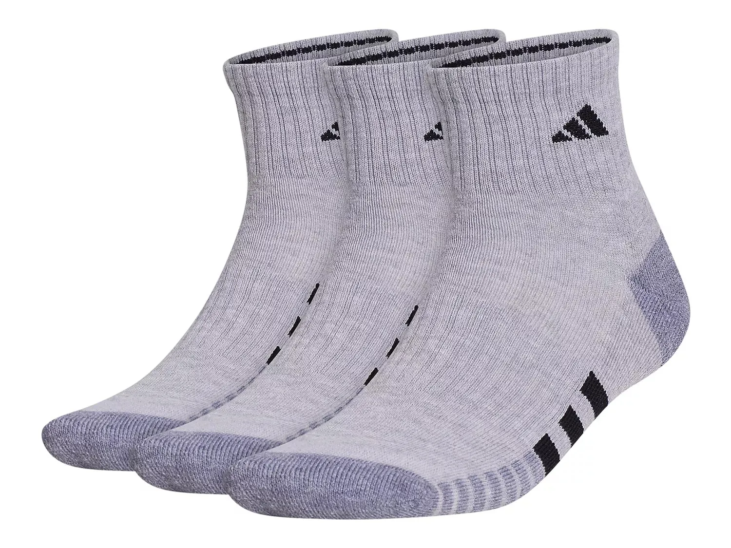 

Носки мужские Adidas Cushioned 3.0 длиной до щиколотки - 3 шт., серые