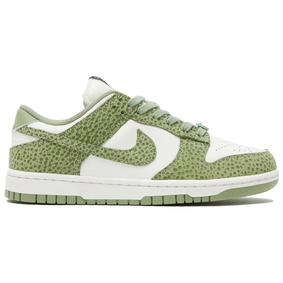 Кроссовки Nike Dunk Low Safari Oil Green Women's, зеленый — фото 2
