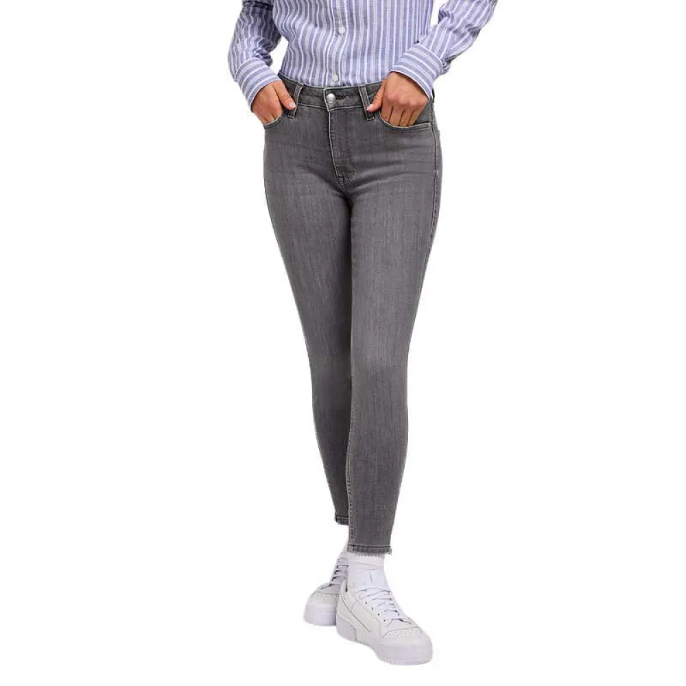 

Джинсы Lee Scarlett High Skinny Fit, серый