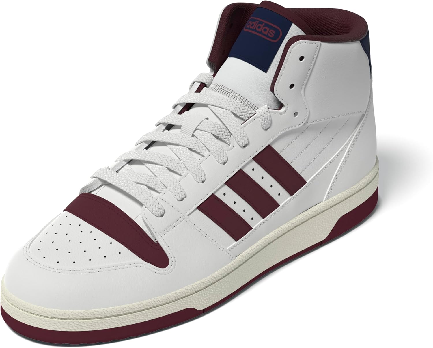 

Кроссовки Adidas Унисекс Взрослые Break Start Mid Top, белый/красный/синий