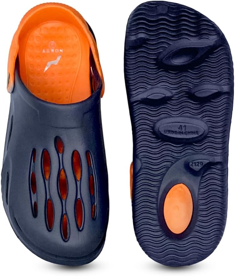 

Мужские удобные легкие садовые сабо NORTY из EVA - маломерят на 2 размера, синий/оранжевый/темно-синий