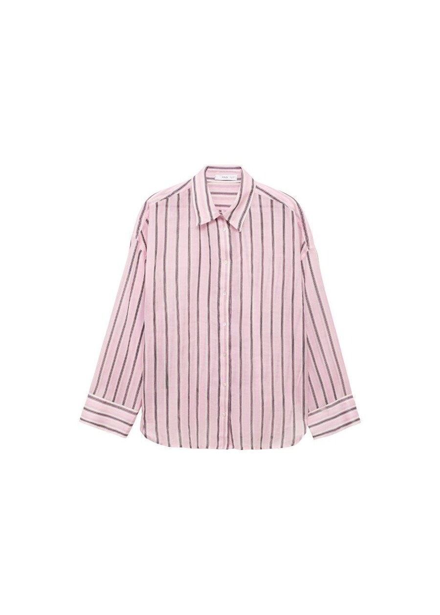 

Блуза MANGO Comba, Rose/Pastel pink