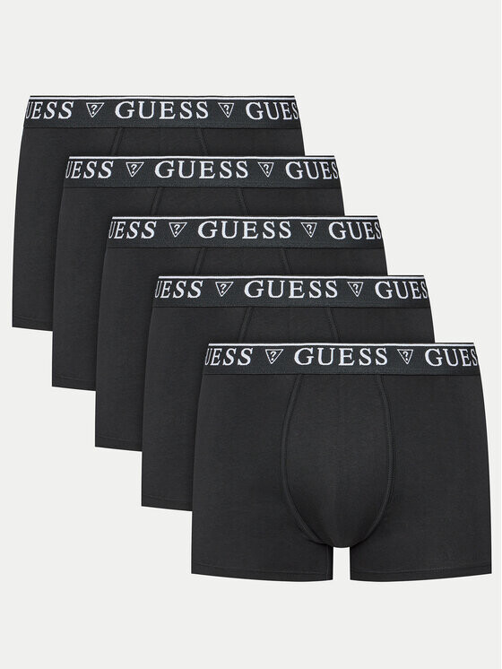

Комплект из 5 боксеров Guess, черный