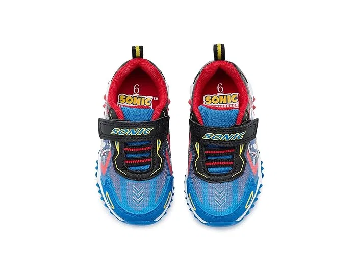 Кроссовки с LED-подсветкой Sonic The Hedgehog Josmo, Black/Blue — фото 3