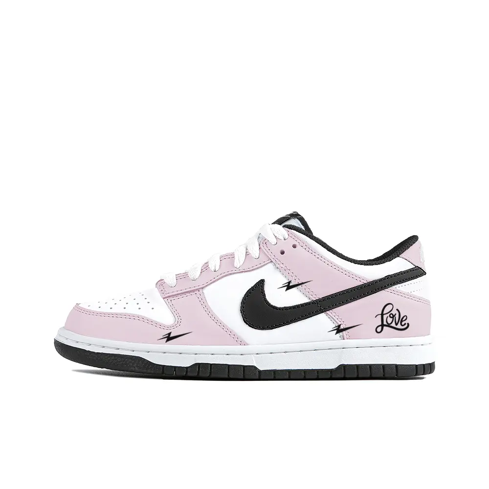 

Кроссовки Nike Dunk Skateboard Shoes Unisex Low-Top White, Черный, Кроссовки Nike Dunk Skateboard Shoes Unisex Low-Top White