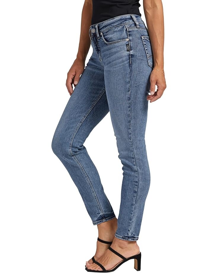 

Джинсы Silver Jeans Co. Suki Mid-Rise Skinny Jeans L93136EDB205, индиго