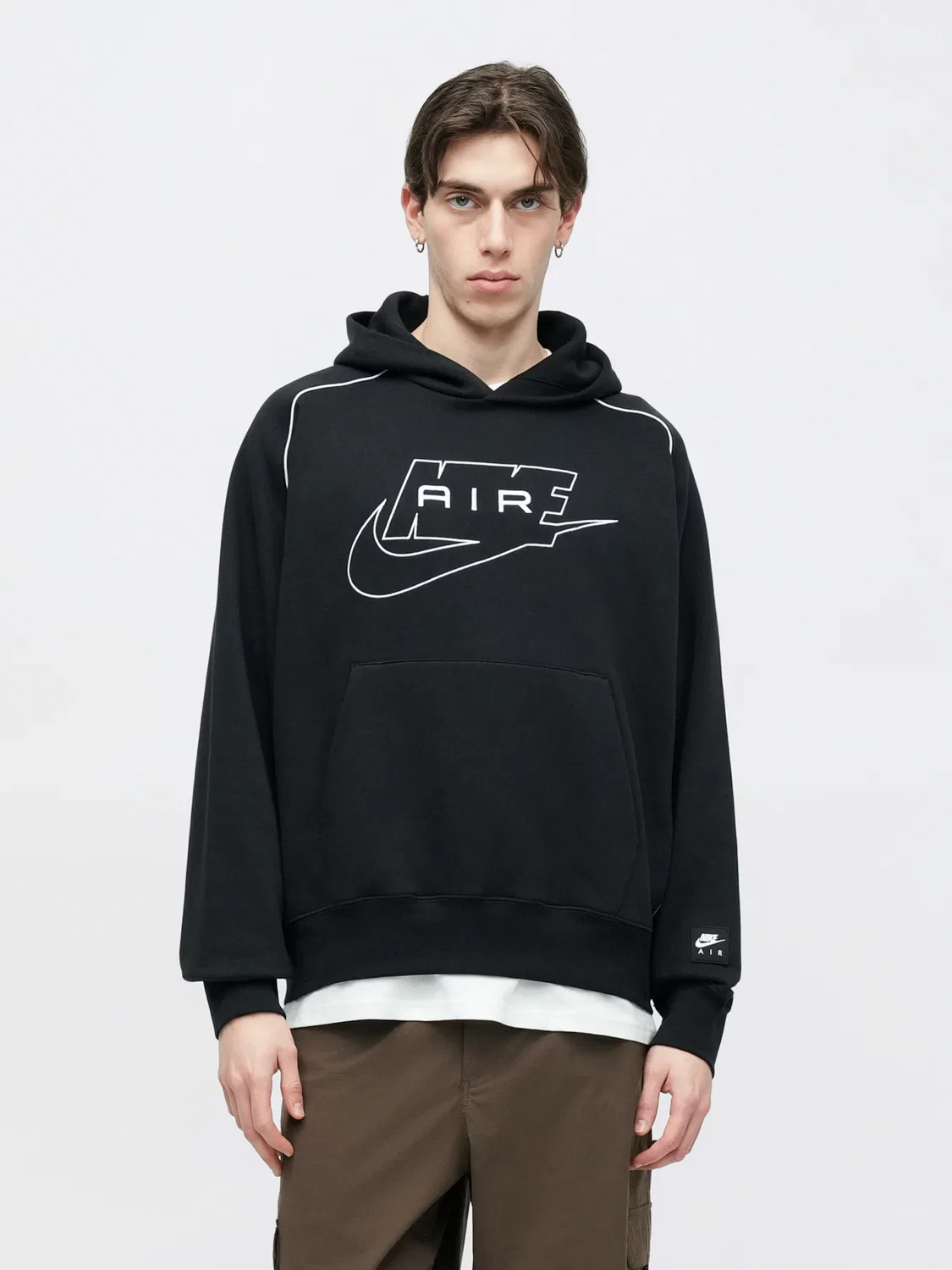 Толстовка 'Air' Nike Sportswear, Black — фото 2