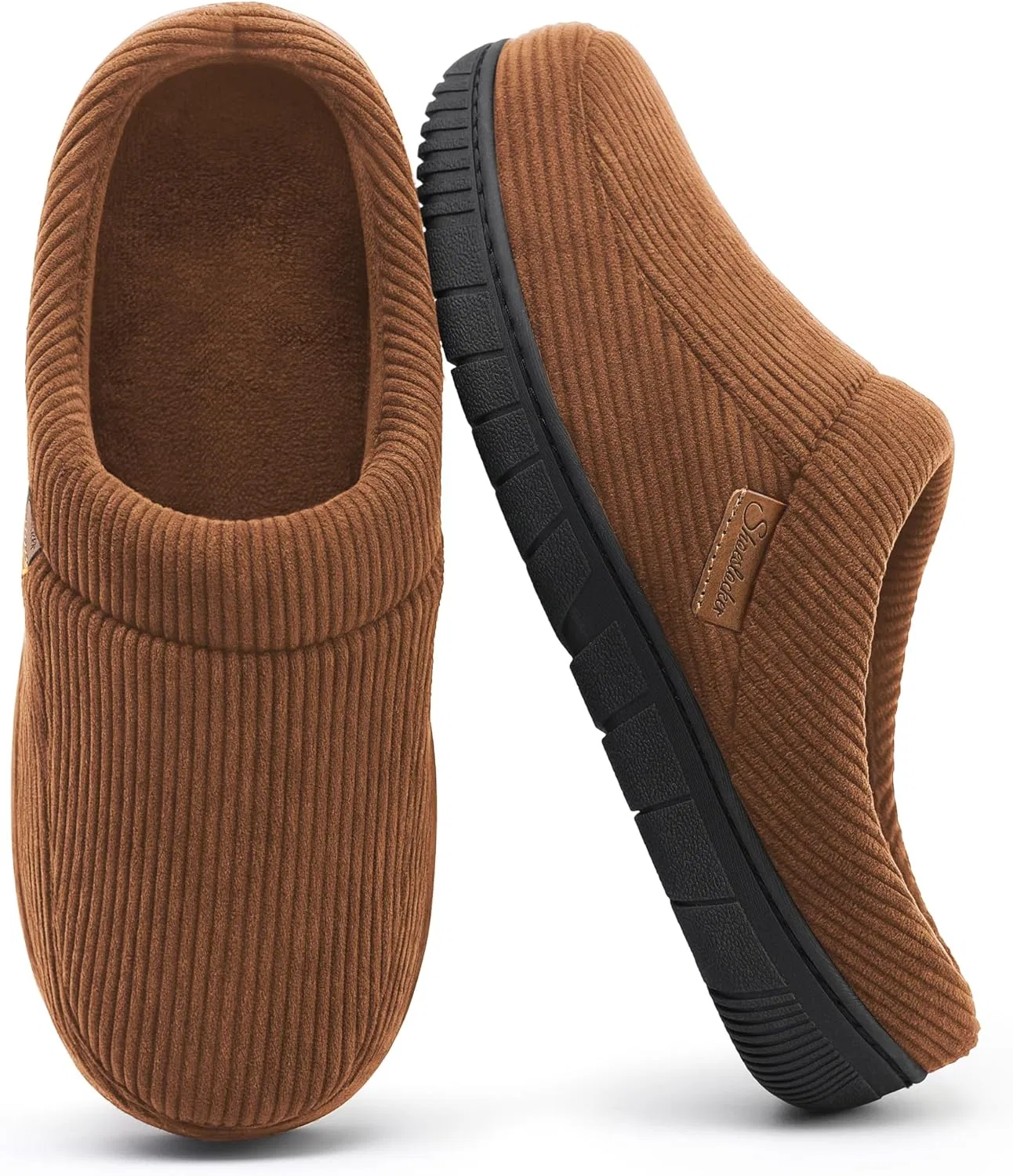 Тапочки с памятью формы, shoeslocker, коричневый