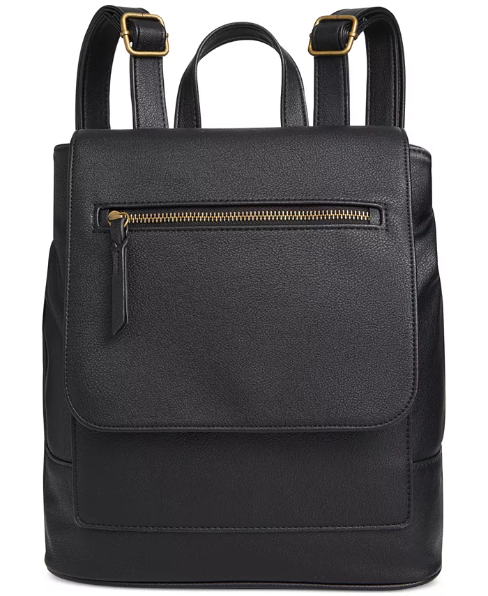 

Рюкзак Hudsonn Flap Style & Co, черный