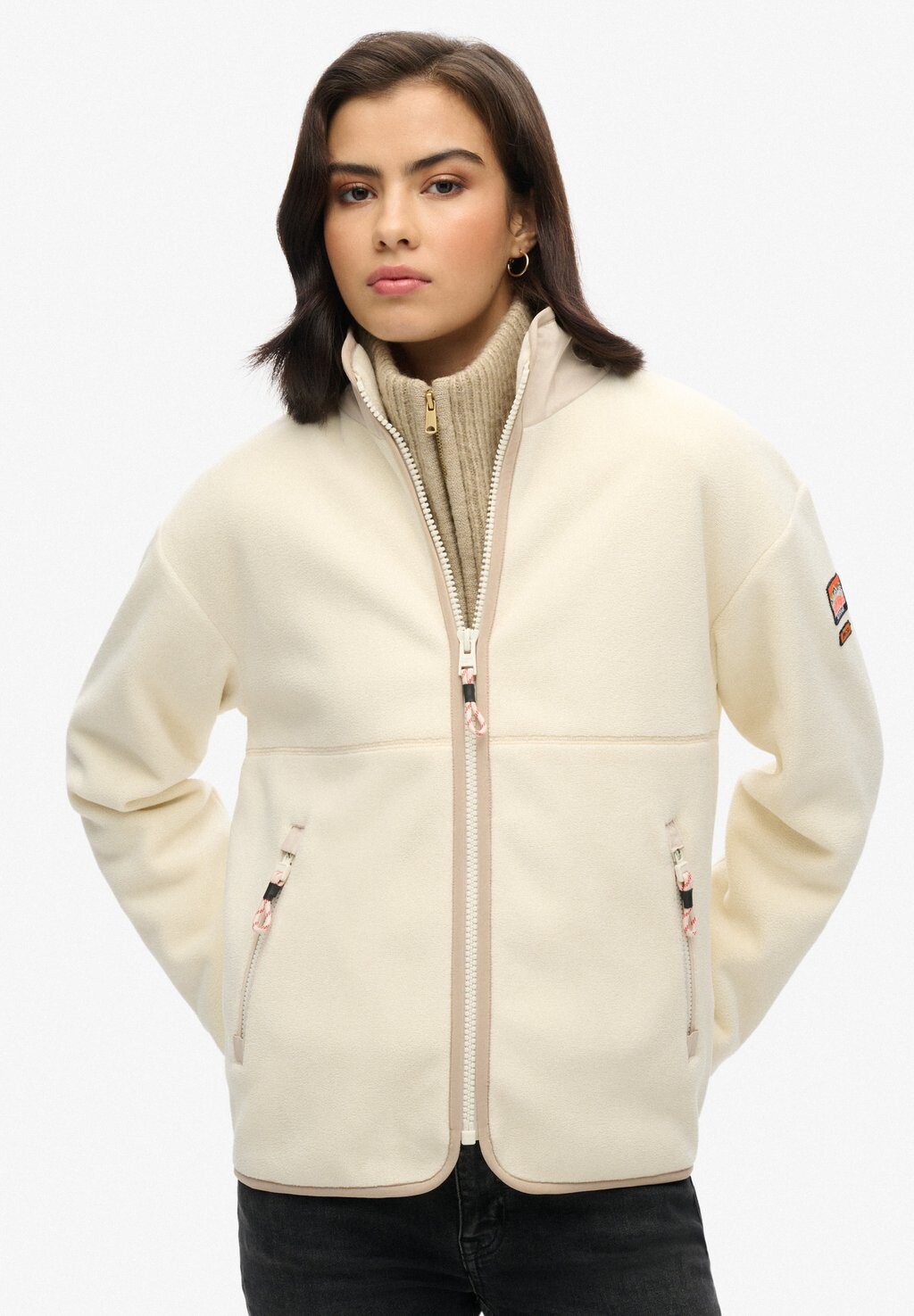 

Флисовая куртка ACTIVE FULL ZIP Superdry, желтый
