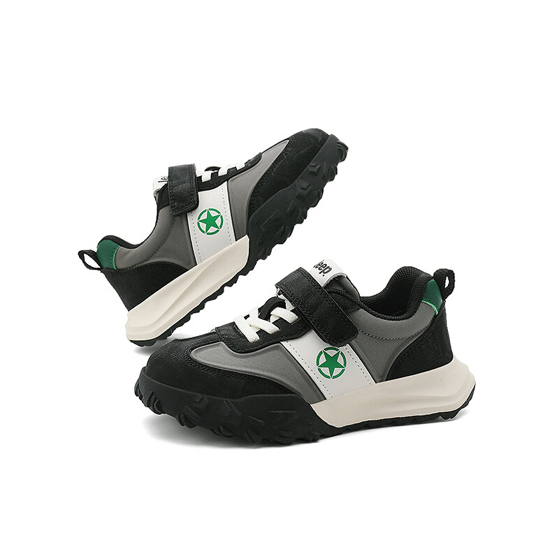 Кроссовки Jeep Kids Lifestyle Shoes Kids Low-top White, черный/белый/слоновая кость — фото 3