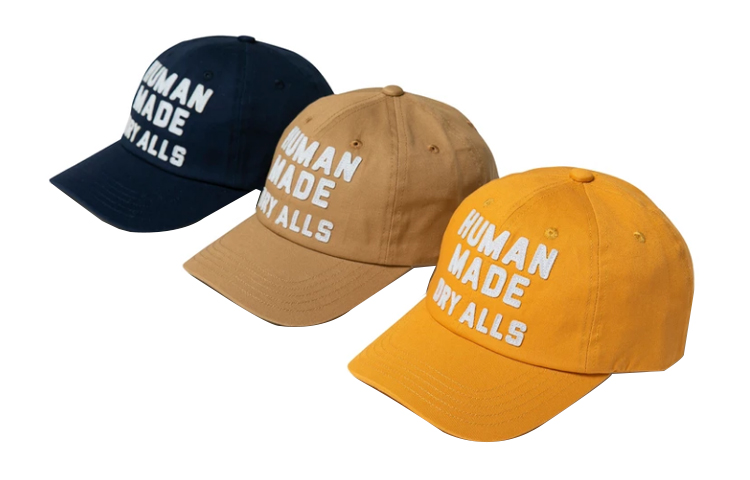 

Бейсболка Unisex Multicolor HUMAN MADE, синяя