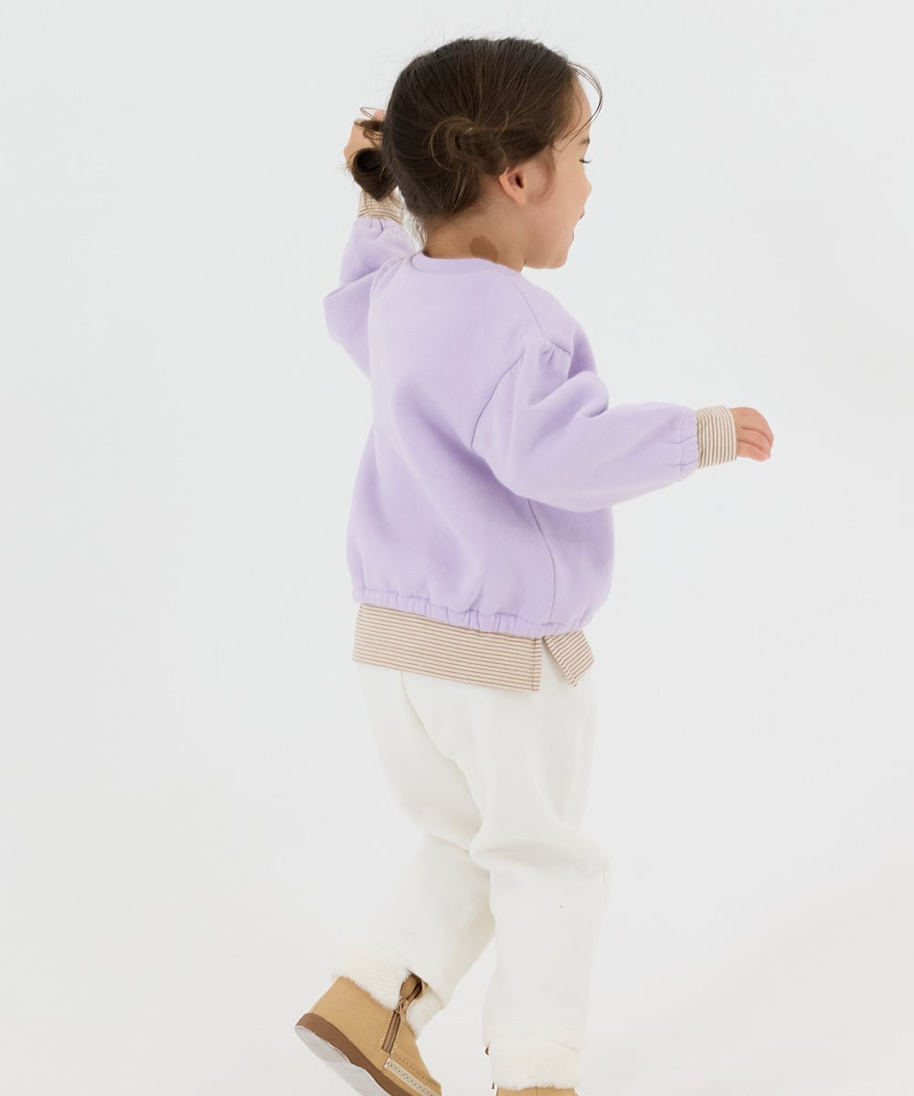 Комплект из футболки с длинными рукавами и брюк Cat Layer Moimoln, Light Purple — фото 4