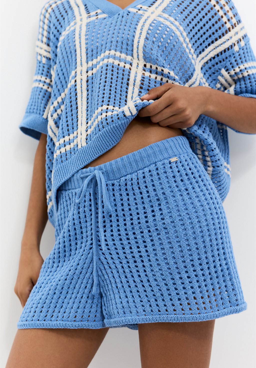 

Шорты PULL&BEAR, синий