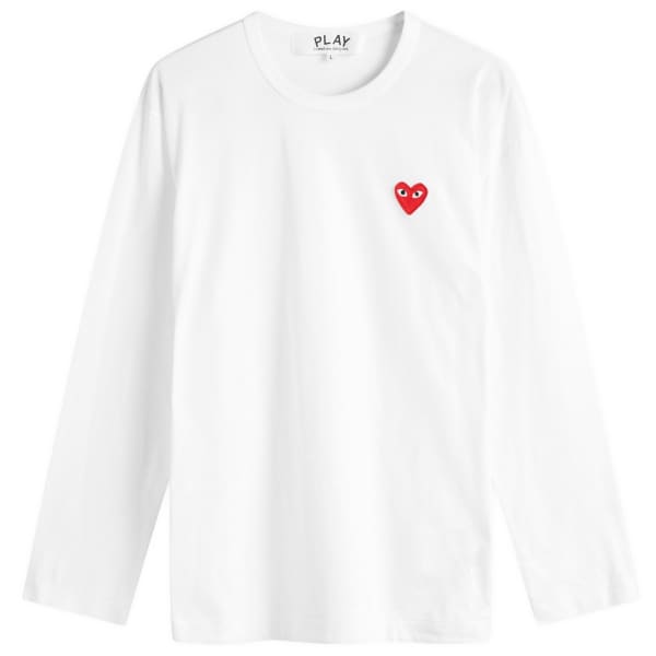 

Футболка с длинным рукавом и логотипом Comme Des Garçons Play, мультиколор