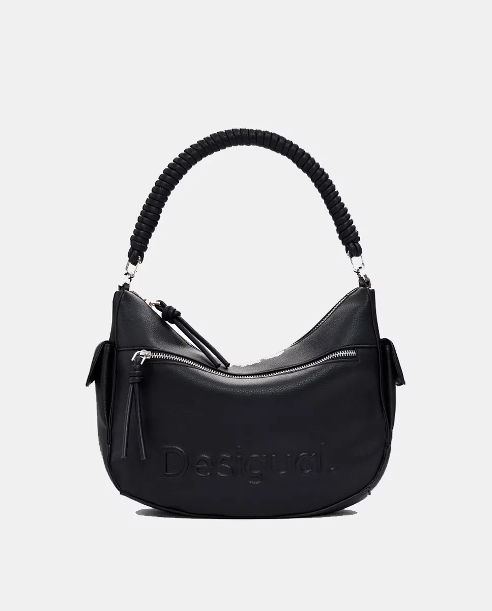 

Сумка с логотипом Desigual, чёрный, Черный, Сумка с логотипом Desigual, чёрный