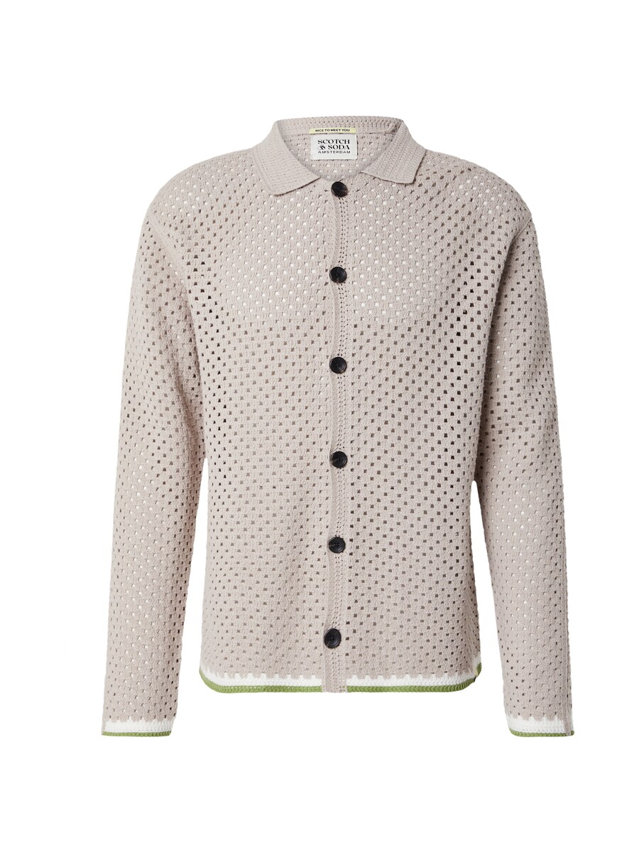 

Вязаный кардиган SCOTCH & SODA, серый