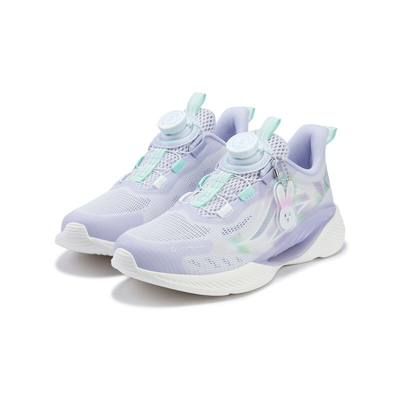 Кроссовки детские Qing Feng 5.0 GS Low-top Фиолетовый Xtep, фиолетовый — фото 2