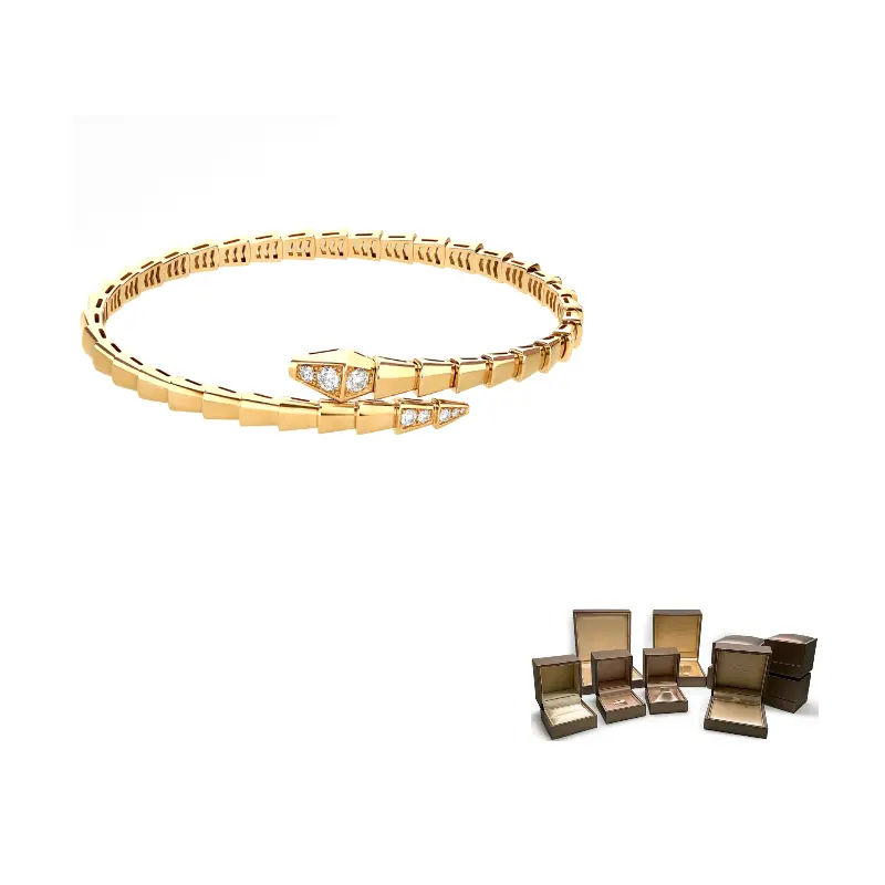 

Bvlgari Женский золотой браслет из 18-каратного золота