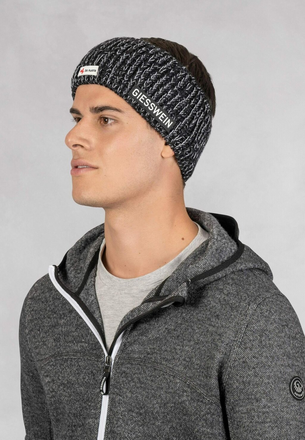 

Головной убор SKI AUSTRIA HEADBAND ENGELBERG Giesswein, черный