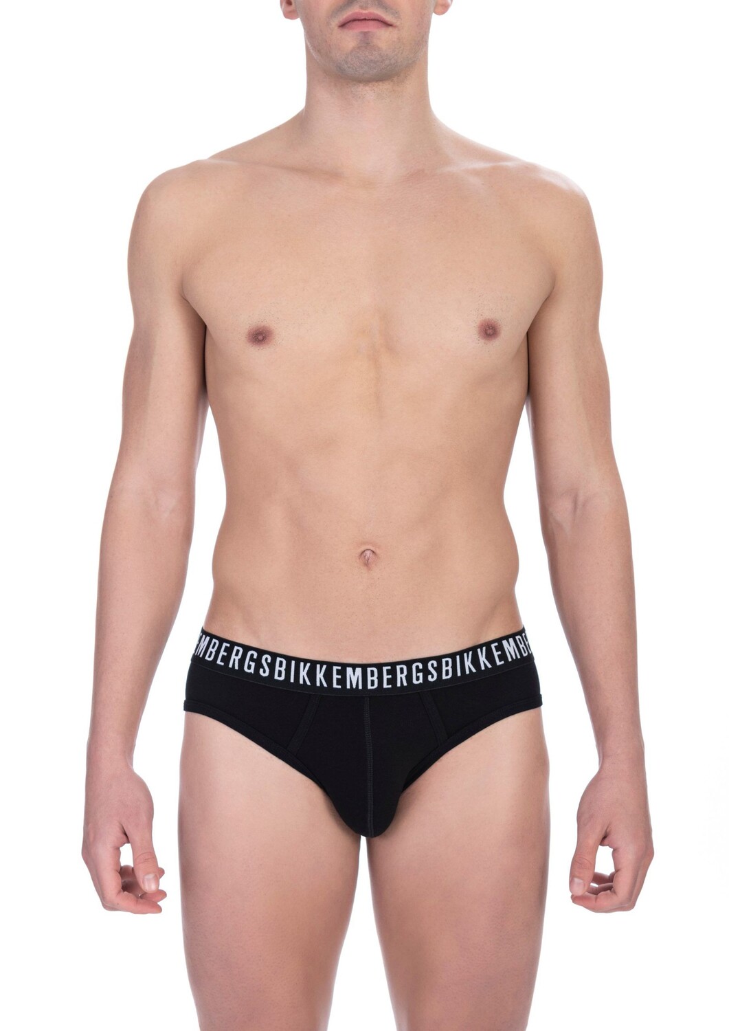 

Черные хлопковые мужские трусы Bikkembergs