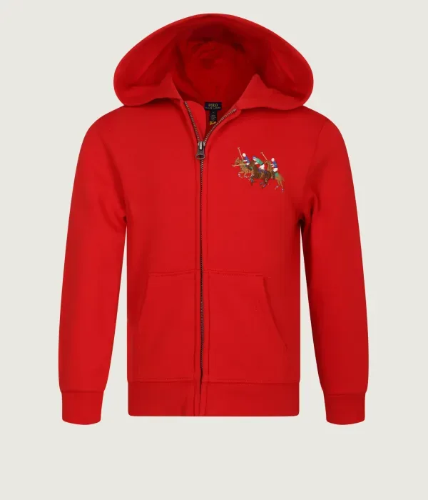 Сезонная толстовка regular fit Polo Ralph Lauren, красный