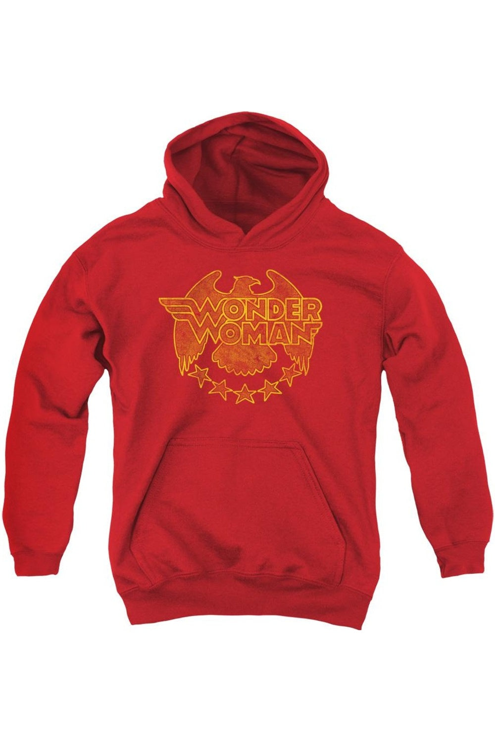 

Толстовка с капюшоном DC Comics Wonder Woman Eagle Youth Gildan, красный