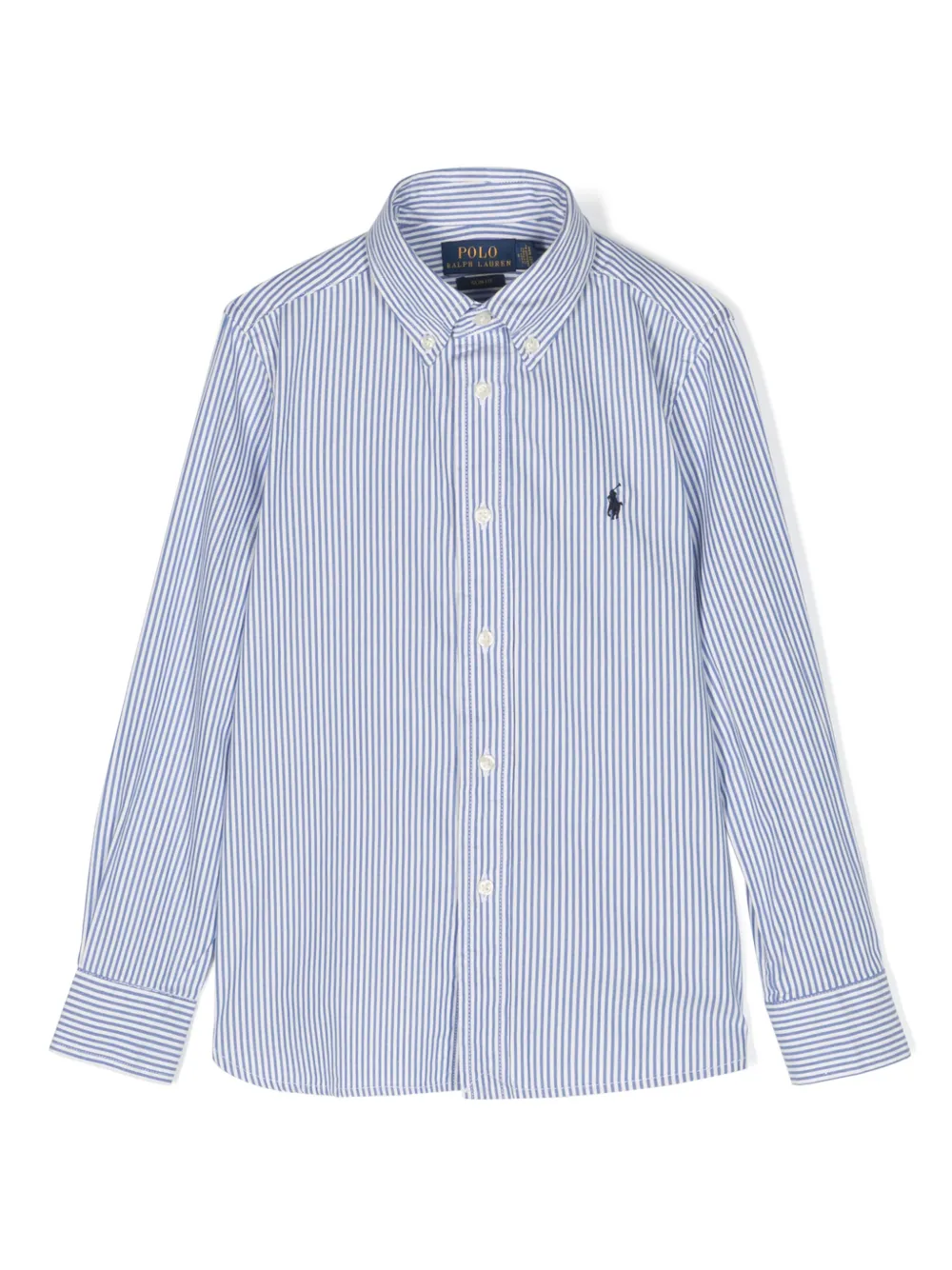 

Рубашка Polo Pony в полоску POLO RALPH LAUREN KIDS, синий