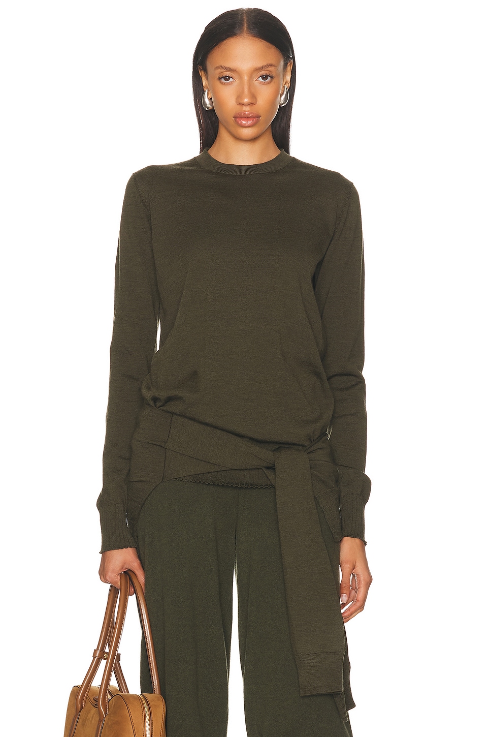

Шерстяной джемпер Stella Mccartney, OLIVE