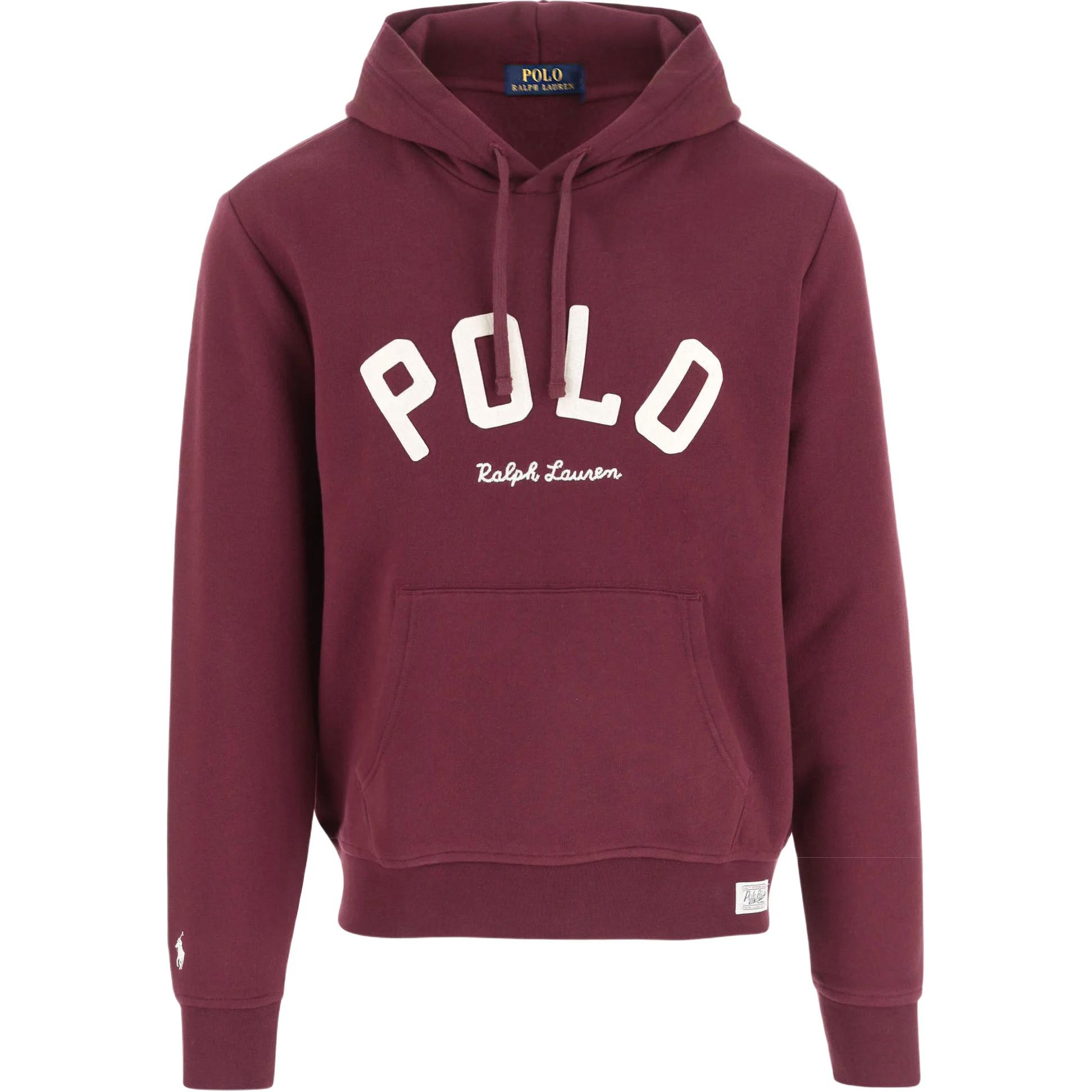

Худи с логотипом Polo Ralph Lauren, красный