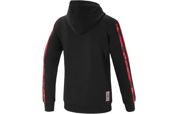 Толстовка men's limited contrasting colors pattern printing sports black Adidas, черный — фото 2