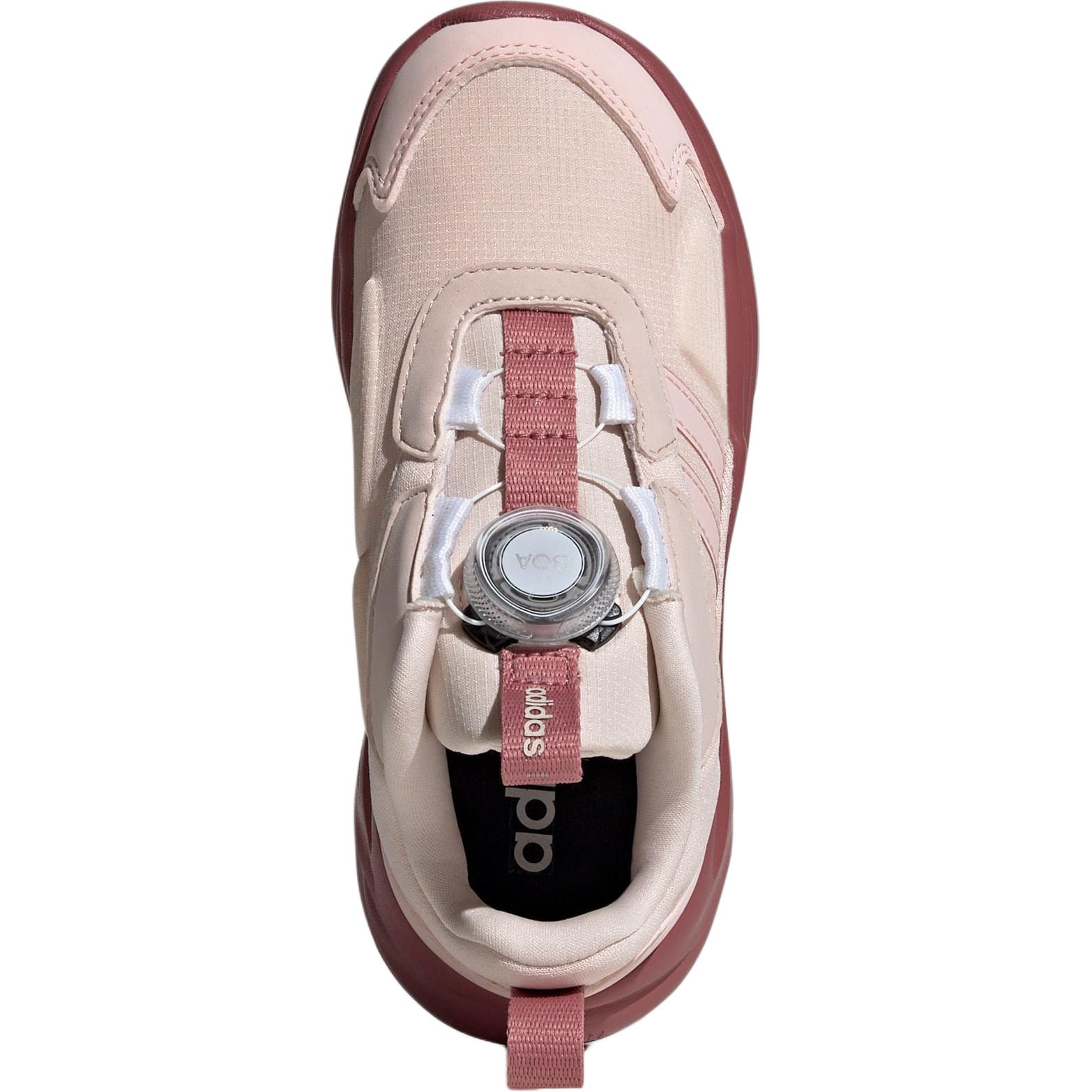Детские кроссовки Ozelle с низким верхом, устойчивые к истиранию Adidas, розовый — фото 4
