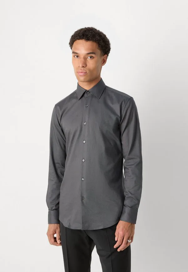 Формальная рубашка хэнка кента Boss, Dark Grey — фото 3
