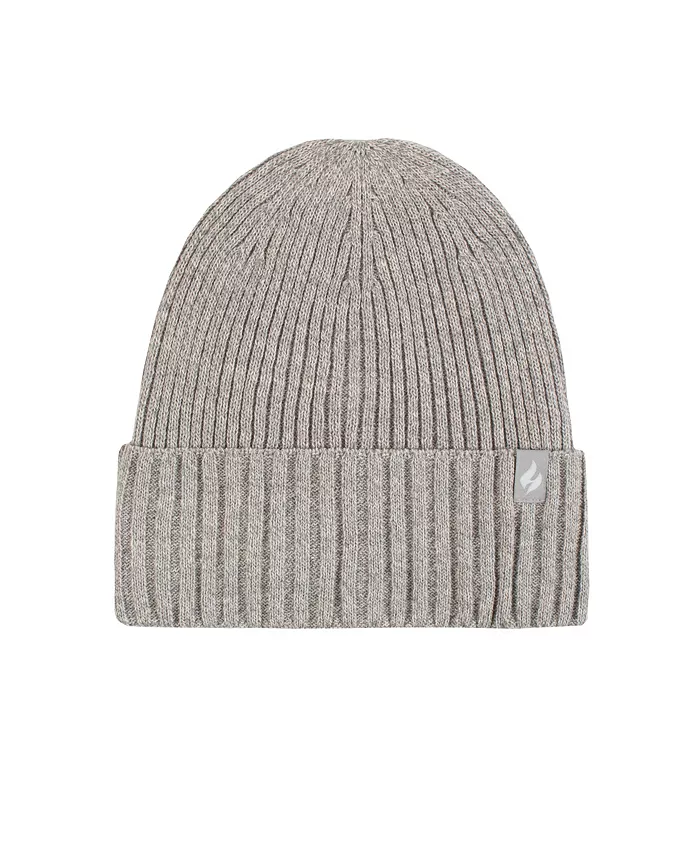 

Облегающая шапка-бини Olivia из ребристого трикотажа Heat Holders, серый