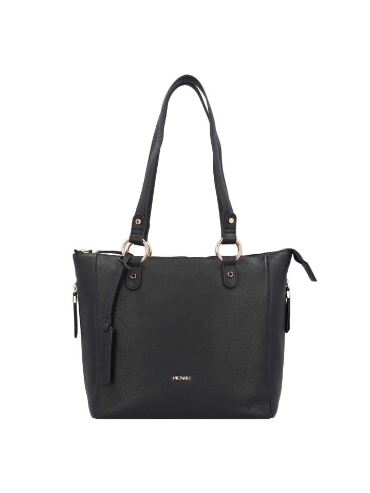 

Сумка-шоппер Java Shopper из кожи, отделение для ноутбука 36 см, цвет Океан PICARD