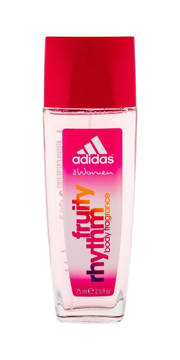 Adidas, Fruity Rhytm, освежающий дезодорант с распылителем для женщин, 75 мл — фото 2